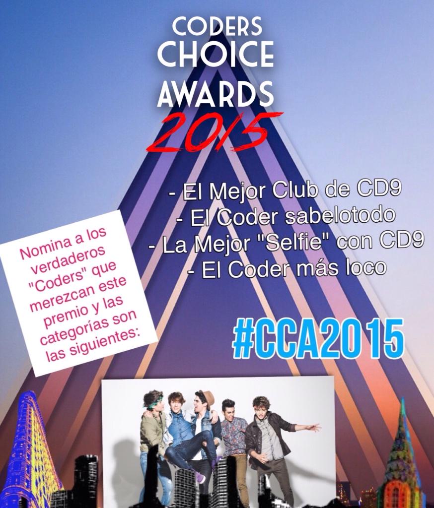 CodersChoiceAs's tweet image. #Coders conocen algún Coder que cumpla con estos requisitos para que sea nominado para los #CCA2015!! Nominalo