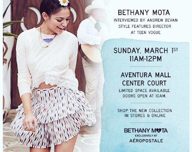 BethanyMota's tweet photo. Exciting meetup announcement! This is gonna be a fun one 😉🙌 here's all the details. Can't wait to meet u all! http://t.co/3fwKMaV0Jg