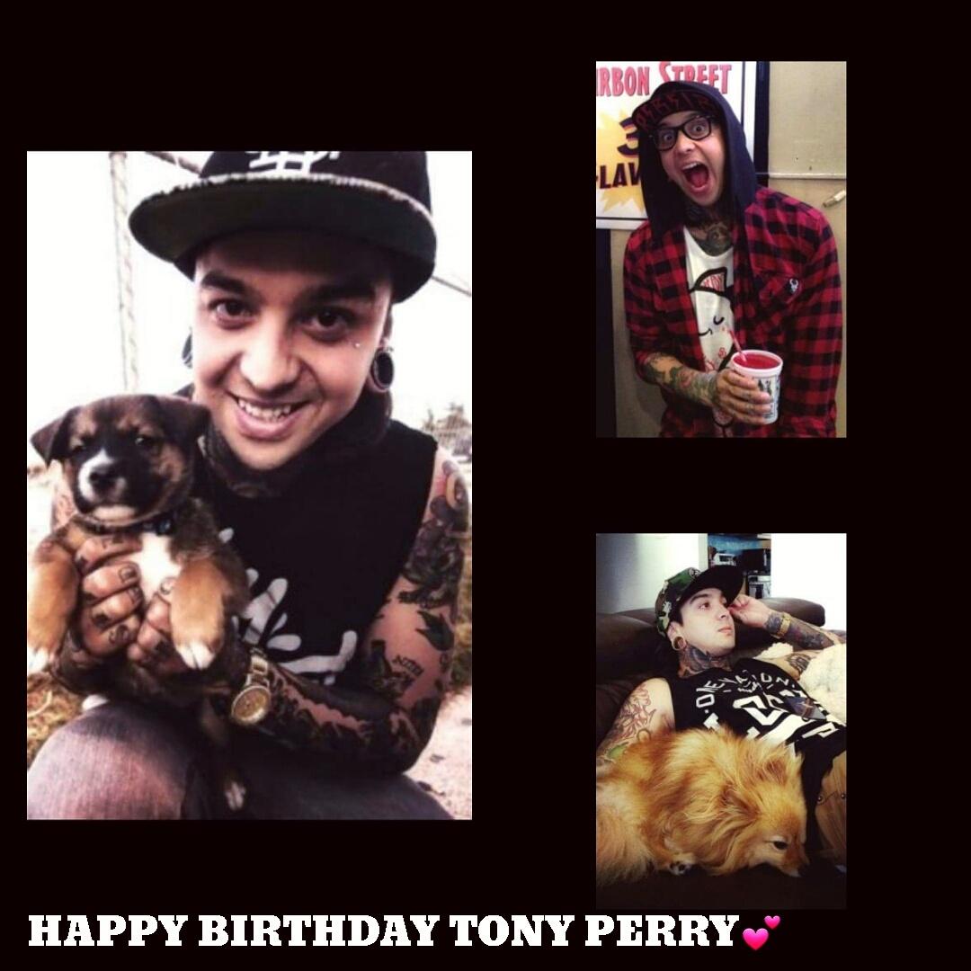 I know this is late Asf, but HAPPY BIRTHDAY TONY PERRY   