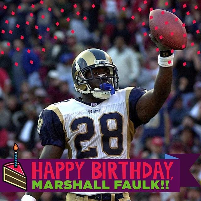 Double-tap to wish Marshall Faulk a Happy Birthday! by nfl  