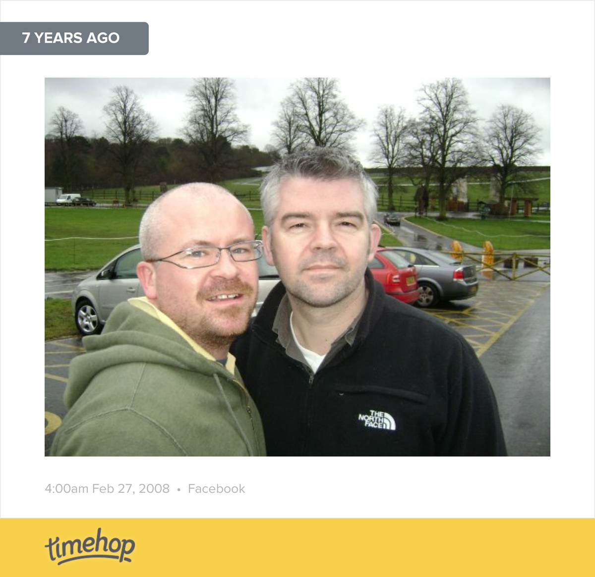 tiker's tweet photo. Exactly 7 years ago today! (via @timehop) http://t.co/LRxU3wgXPA http://t.co/sRVPvXPfaa