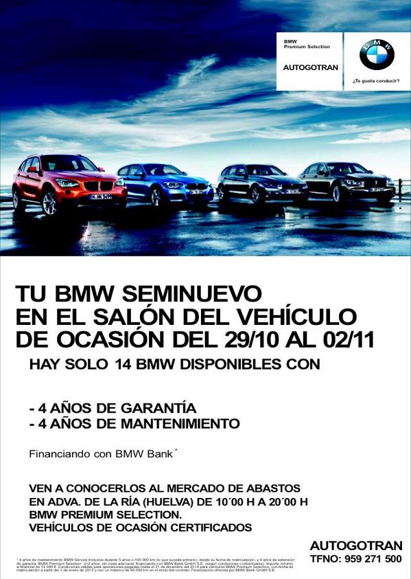 Tu nuevo BMW te espera!!