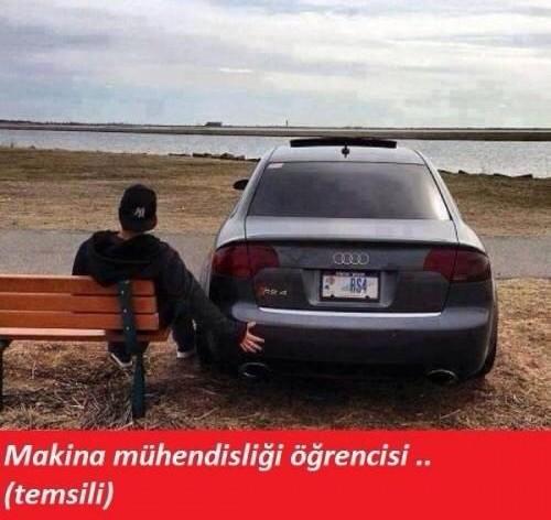 MAKİNA MÜHENDİSLİĞİ ÖĞRENCİSİ: (temsili)