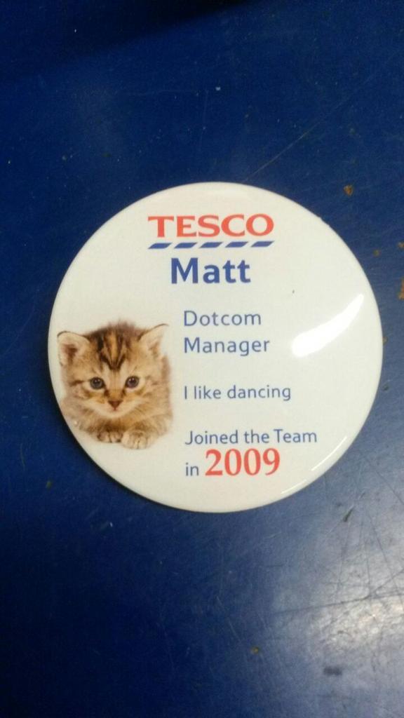 KateSivyer's tweet photo. Whoever did thid to Matt deserves a high five #ILikeDancing http://t.co/yhuTHqA34r