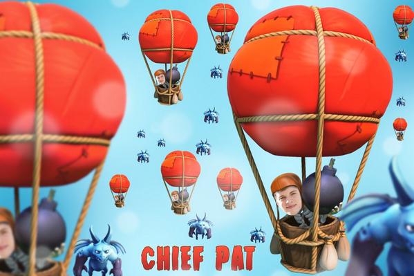 Look out its <a href="/ChiefPat/">Chief Pat</a> coming to take yo loot! <a href="/ClashofClans/">Clash of Clans</a>