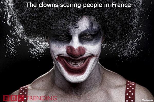 diyhacks's tweet image. Clowns behaving badly. French police arrest violent clowns scaring members of the public.
