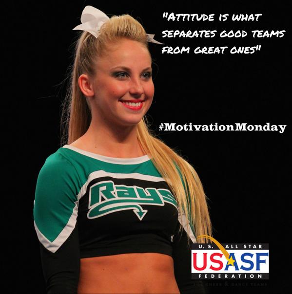 USASFcheer's tweet photo. #MotivationMonday http://t.co/ksCUA5GOi0