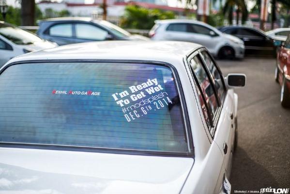 Party people!! Ready to get wet? #modsplash Dec. 6th. 2014 at Waterbom PIK.. Register now! Only 650 K / car.