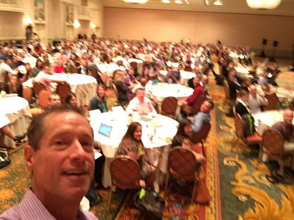 rachelpolish's tweet photo. I'm in this!!! :) “@dmscott: It's the enthusiastic #socialmediaorg family reunion in #real-time http://t.co/lK46NYKLqB”
