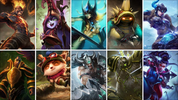 LeagueOfLegends's tweet photo. New free champion rotation: Lulu, Teemo, Vayne, and more! | http://t.co/h5EXLbySq7 http://t.co/lPgGF8R9b0