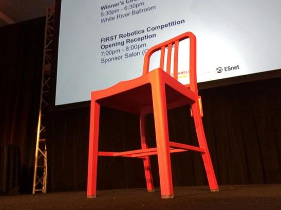 SciNode's tweet image. Attendees are abuzz RE: Harper Reed&apos;s keynote; begins momentarily @Internet2 #TechEX14. @ESnetUpdates