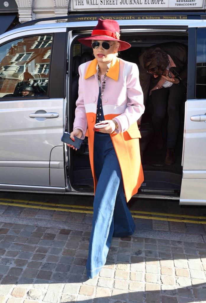 Rita Ora France on Twitter: "@RitaOra arriving at Chiltern Firehouse in