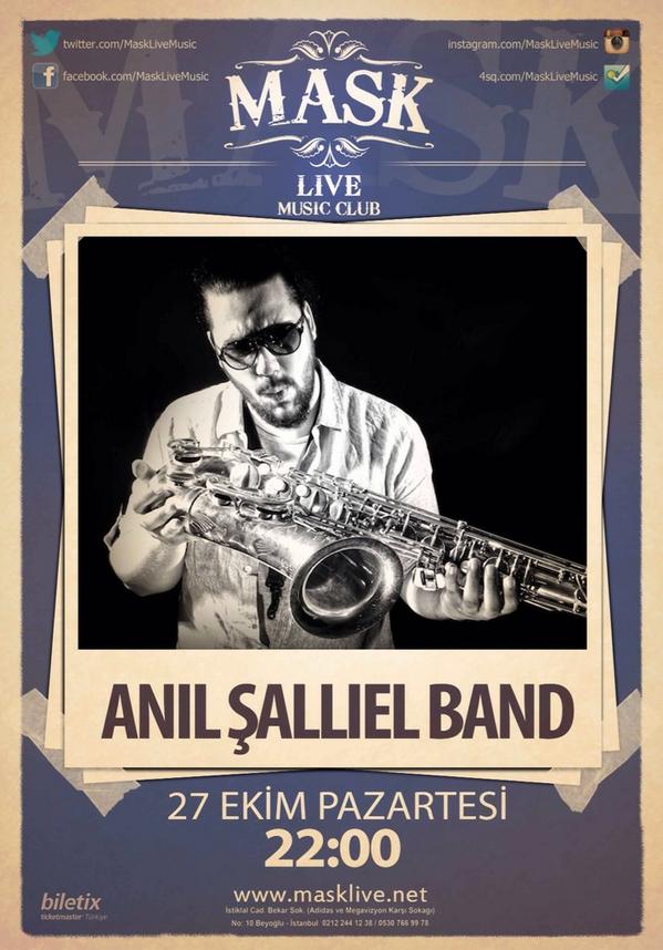 Anıl Şallıel (@anilsalliel) on Twitter photo Bu akşam 22:30'da Anıl Şallıel Band olarak @masklivemusic sahnesindeyiz
<a href="/ErhanSeckin/">Erhan Seckin</a> <a href="/ustundagcaner/">Caner Ustundag</a> @barisdogukan ⚡️ Bu akşam 22:30'da Anıl Şallıel Band olarak @masklivemusic sahnesindeyiz
<a href="/ErhanSeckin/">Erhan Seckin</a> <a href="/ustundagcaner/">Caner Ustundag</a> @barisdogukan ⚡️