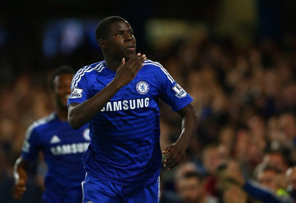 " to wish Kurt Zouma a Happy Birthday. 