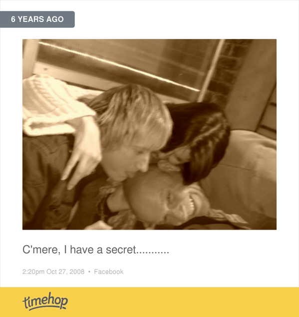 Oh dear.😀 Great hair Mark. 😂 timehop.com/c/ftp:41724372…