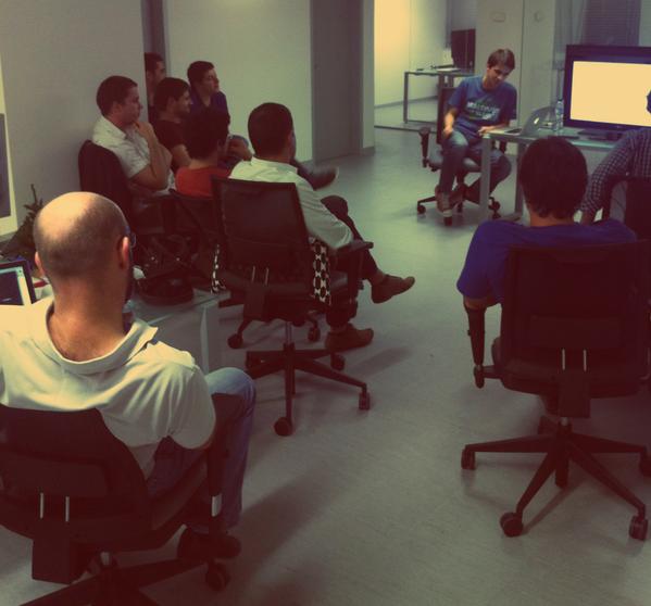 RuntimeRev's tweet photo. Tech talk time! Last week our colleague @jfduarte made a presentation entitled "Introduction to Golang” #RuntimeRev http://t.co/rcxXzKcFdc