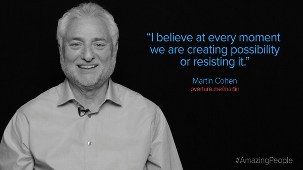 overtureinc's tweet photo. You should hear what else this coach has to say: http://t.co/X4GVv1uRod
@MartinCCohen #AmazingPeople http://t.co/r2XuuycYSM