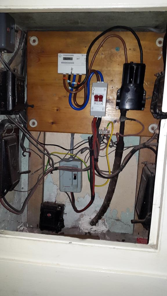 Time for a rewire at this property #firerisk #dangerous