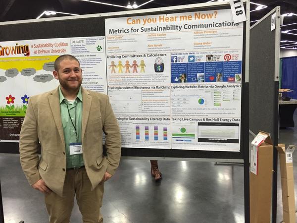 jkaptweets's tweet image. Excited to share knowledge of #sustainability communications metrics at #AASHE2014 in #Portland for @GreenAU.