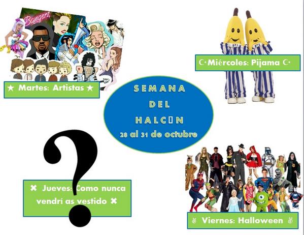 ¿Estas listo para la semana del halcón?
Aquí te dejamos el calendario ...