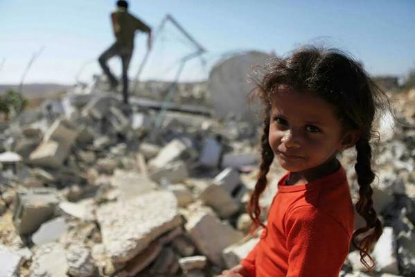 Ethnic forceful relocation continues as six homes were demolished earlier today in #Hebron by the IDF. #Palestine