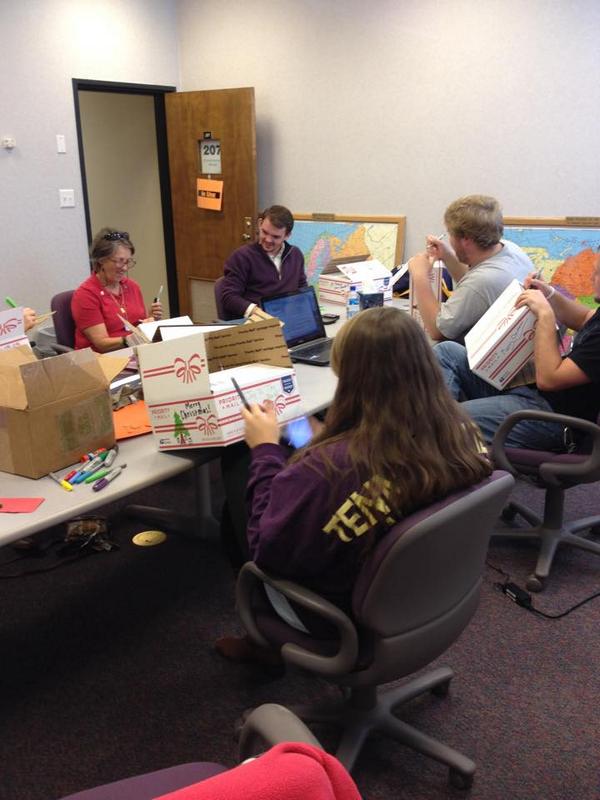 TTUBAP's tweet photo. Just a couple pictures from our Operation CARDS Day!  Thanks to all that helped out! #TTUBAP http://t.co/1cqLRsOeXF