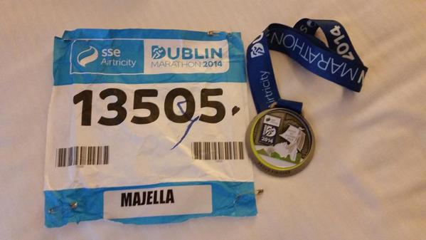 dwyer_mod's tweet photo. Dublin Marathon 😀 http://t.co/S3nz8UWHg7