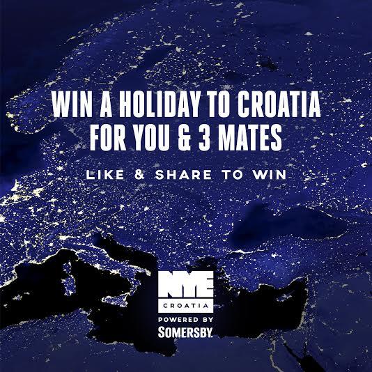 //WIN A HOLIDAY FOR YOU AND 3 MATES//

Fill our entry form tinyurl.com/NYECroatia
 
FOLLOW AND RT FOR A CHANCE TO WIN