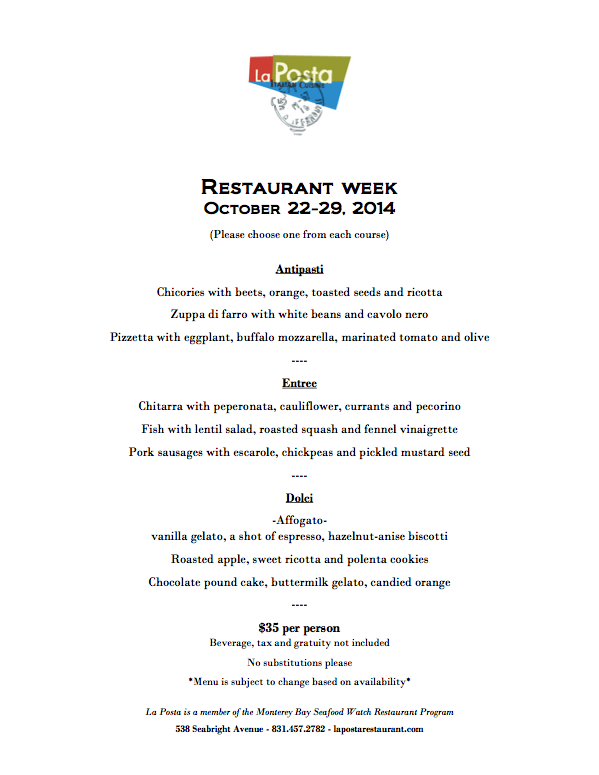 santacruzdining's tweet photo. #SCRW14 Restaurant Showcase: @LaPostaSC
More Information - http://t.co/el3jWYpWA6 http://t.co/lEqwIvjwgb