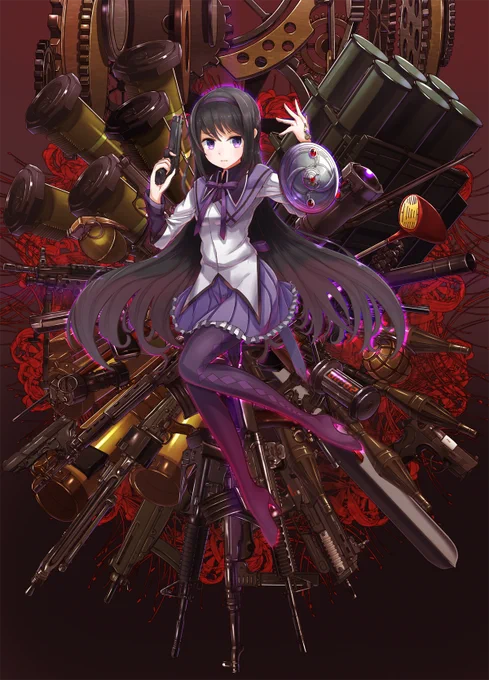 タグつけ忘れたので上げ直します!! #皆さん線画と塗った後を見せてください 