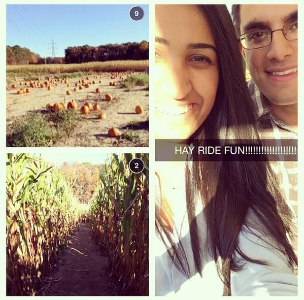basicneha's tweet photo. celebrating fall the right way w my 2 bffs: @_vinknee and snapchat story #pumpkinpatch #cornmaze #boots #hayridefun🍂🎃 http://t.co/7ru1Ojjio2