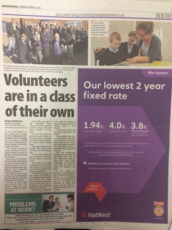 Finally the mail cover our story... @24SSSTesco