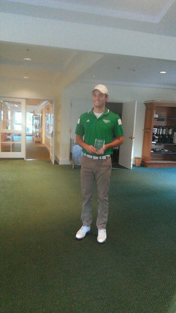 EndicottGOLF's tweet photo. Congratulations to Austin Teal who shot a 2 day total of 147 (74-73) to win the NEIGA DIII Individual title!! http://t.co/7uZYEYTrkj
