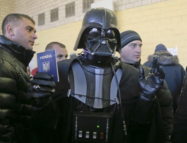 diyhacks's tweet image. Darth Vader failed to be elected Ukraine&apos;s prime minister, despite a high-profile campaign.