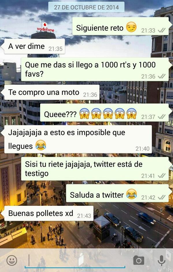 Rt's y FAVs yaaaaa!!!! Que ahora es una motooo!!!! Vas a flipar <a href="/gonzaloguillem/">2ewbie | CRIPCO 🔮</a>