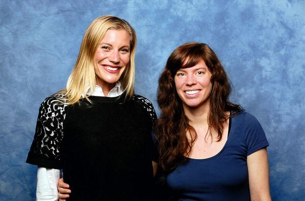 FanKatee's tweet photo. @kateesackhoff with #Olli #LFCCW #OlliandFrannieinLondon http://t.co/ZAlAtThOpf http://t.co/gyv5wKtv52