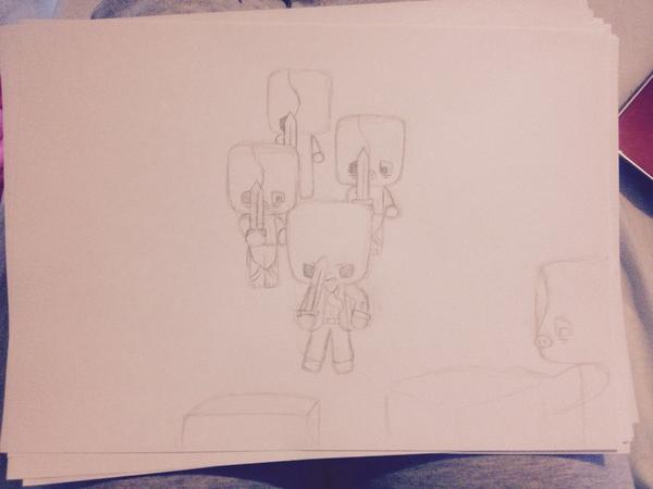Darcy__J's tweet image. This #MianiteFanArt is gunna take longer than the other ones, trying to fill the page a little 😄