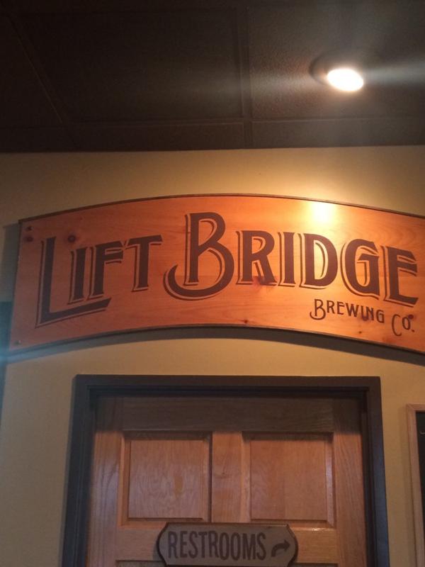 Beautiful fall day for a run over the lift bridge in Stillwater and a fresh brew at <a href="/LiftBridge/">Lift Bridge Brewing</a> Brewery!