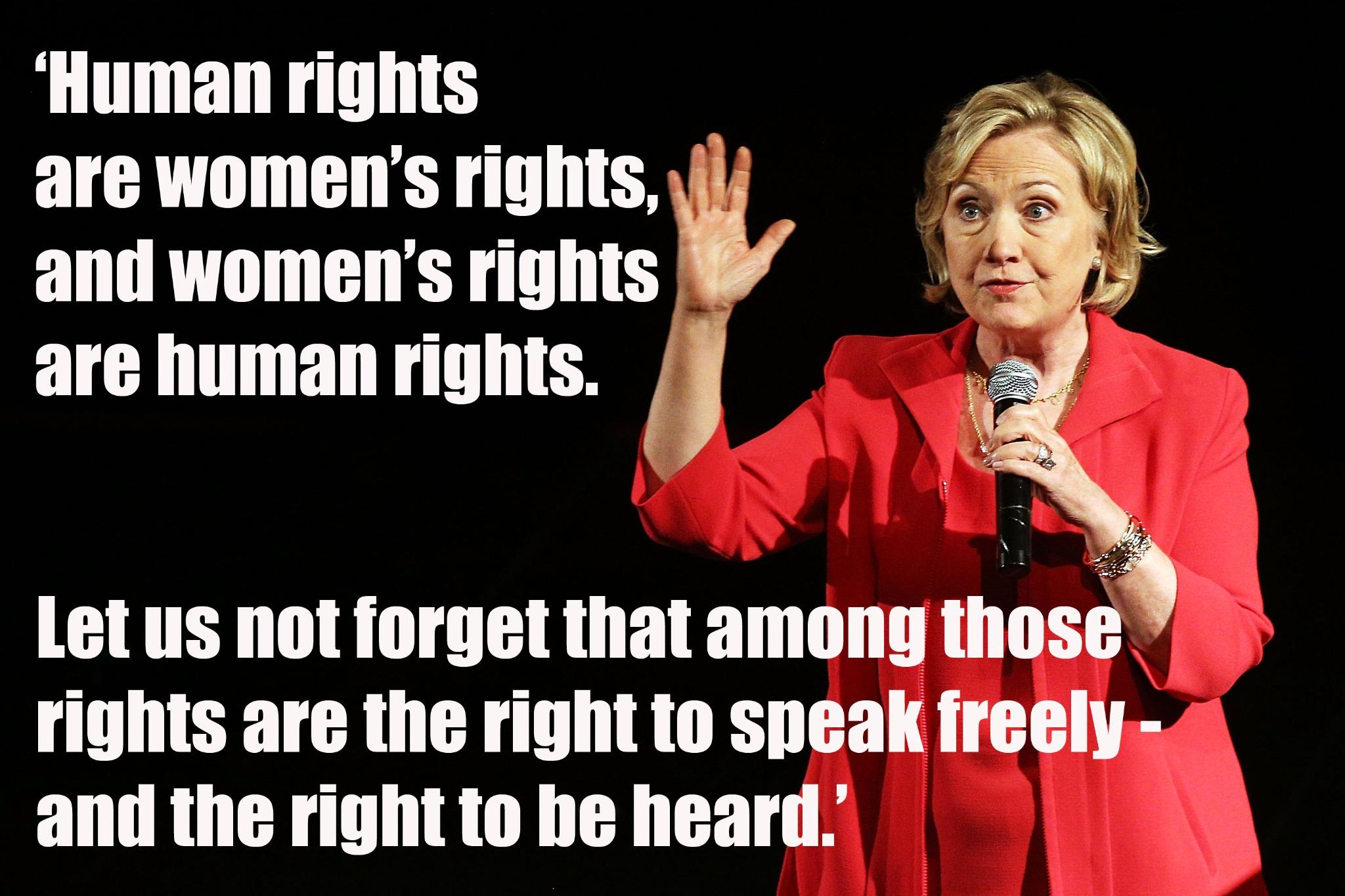 Happy birthday Hillary Clinton  