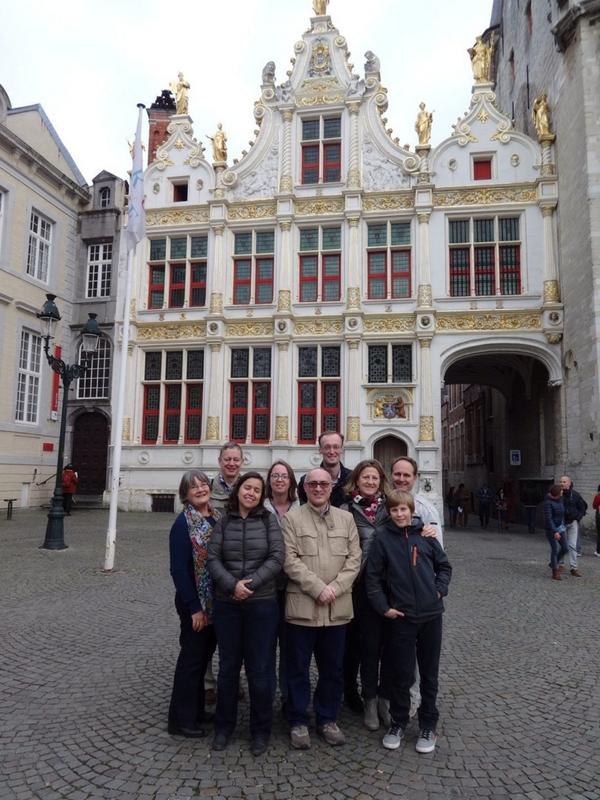 Having a lovely time with our friends from RC Paris Agora in Bruges, Belgium! #Rotaryfellowship