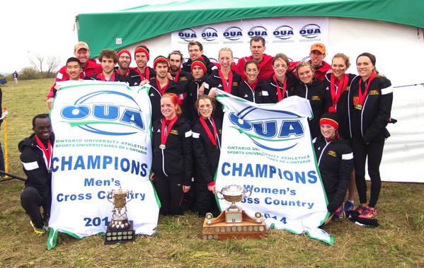 Agehardened's tweet photo. Congratulations to @Gryphontrack men's and women's teams on winning 2014 OUA Championships http://t.co/GECikLOPRJ