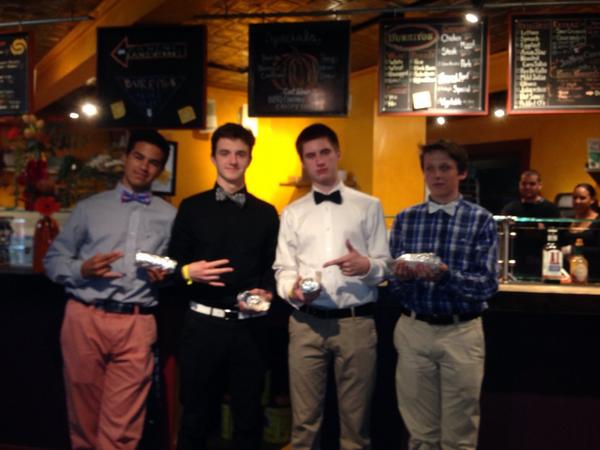 CornerStore's tweet photo. These guys know how to do Homecoming! Where?: at Corner Store! #JakeA, #HaveFunPlaySafe http://t.co/HSgpEU0QeN