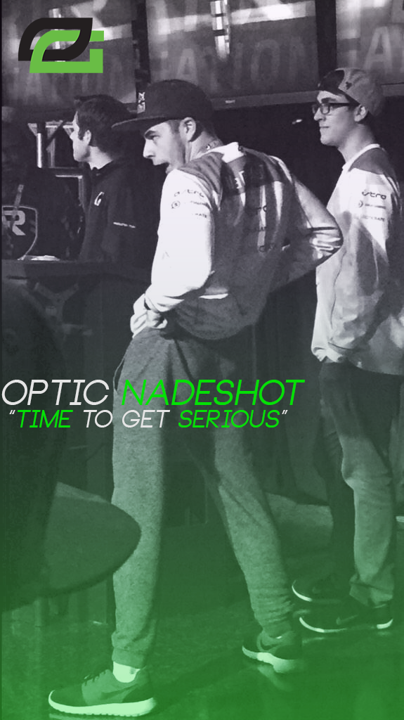 BrennanDZN's tweet image. First Ever Photo Edit Because why not? @OpTic_NaDeSHoT #TimeToGetSerious #GreenWall #Ballin' #OpTicGaming #optic