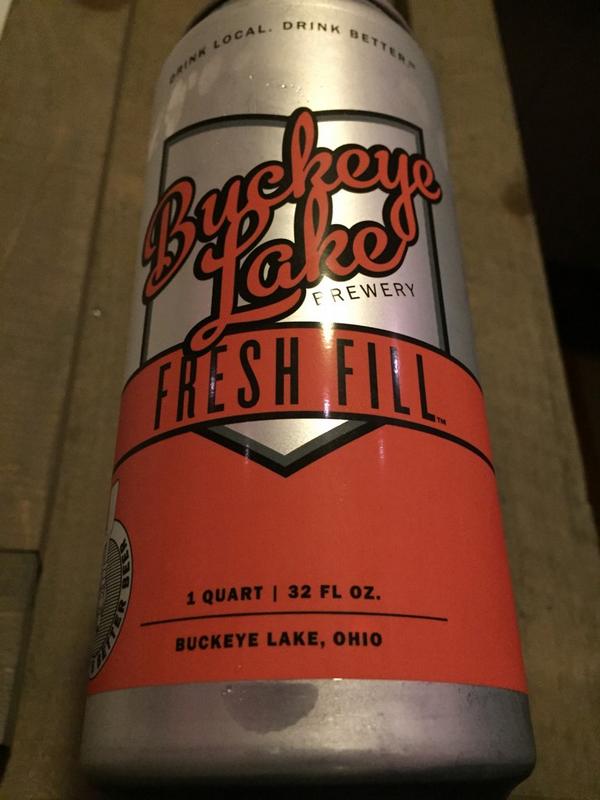 oddswithhimself's tweet photo. Stopped by @BuckeyeLakeBrew to check out their new canner. Crowlers rule, growlers drool http://t.co/TCNtTKpM9w