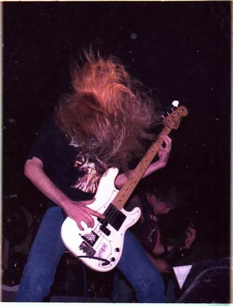 Happy Birthday master!!! Alex Webster-Cannibal Corpse,25 October 1969,Pic in Tlalnepantla México 1991. 