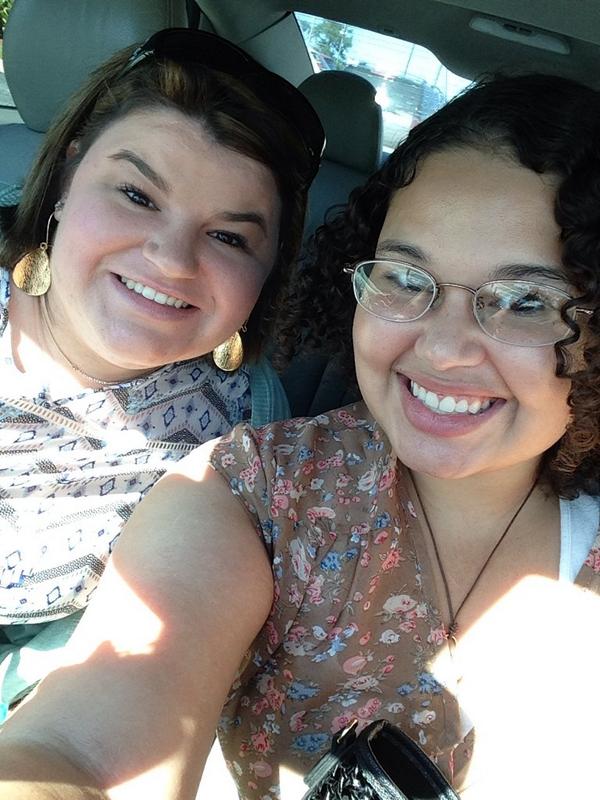 Curlycrohnie's tweet photo. Had SUCH a great time hanging this afternoon! We met at @CampMASH &amp; our friendship certainly doesn't stop there! http://t.co/ekwyTMU7ju