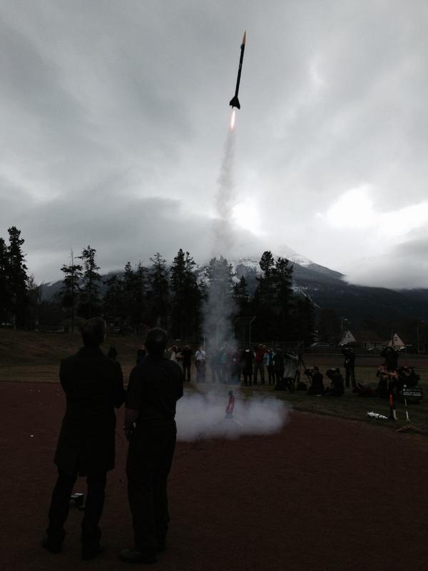 KBartziokas's tweet photo. @Cmdr_Hadfield great launch!! Thanks for coming to #myjasper http://t.co/EMBmjfbCNR