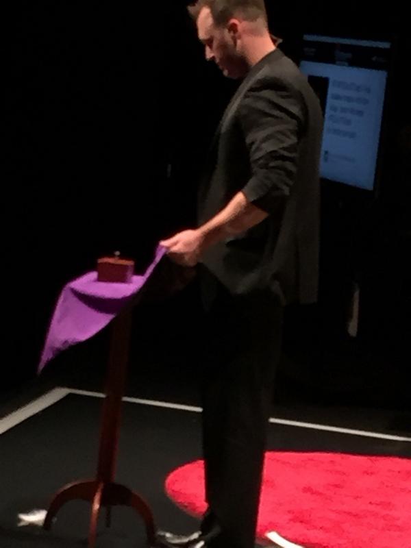 TEDxUTChatt's tweet photo. Defying the law of gravity #TEDxUTChatt http://t.co/xUmCZSq6zY