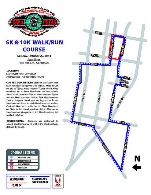 DayOfTheTread's tweet photo. 5K &amp; 10K Map for tomorrows big race! http://t.co/vBhHWPFNgd http://t.co/eu0cR5ZhfE