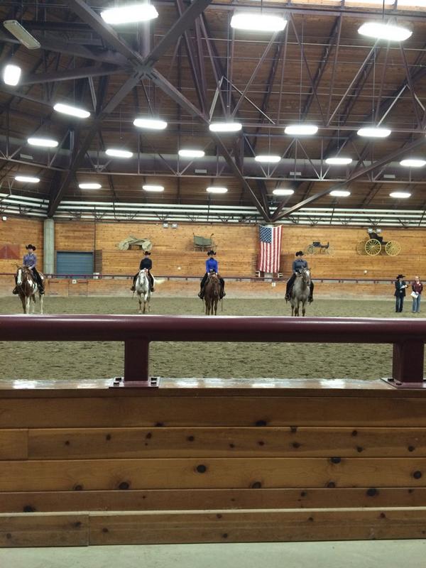 The western riders are way up north in Crookston MN to compete this weekend. #riponequestrian #riponcollege #goteam